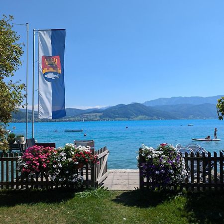 Seehaus Miglbauer Attersee Exterior foto